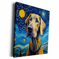 3dRose Great Dane portrait in Post-Impressionism style - Museum Grade Canvas Wrap (cw-383847)