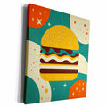 3dRose Martini chic meets mid-century design - Museum Grade Canvas Wrap (cw-383955)