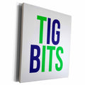 3dRose Word Scramble - TIG BITS COLOR - Museum Grade Canvas Wrap (cw-384519)