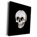 3dRose Jack O Lantern Cranium Halloween Gothic - Museum Grade Canvas Wrap (cw-384903)