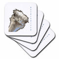 3dRose Ostrichized Fun Pun for The Odd Man Out - Coasters (cst-382562)