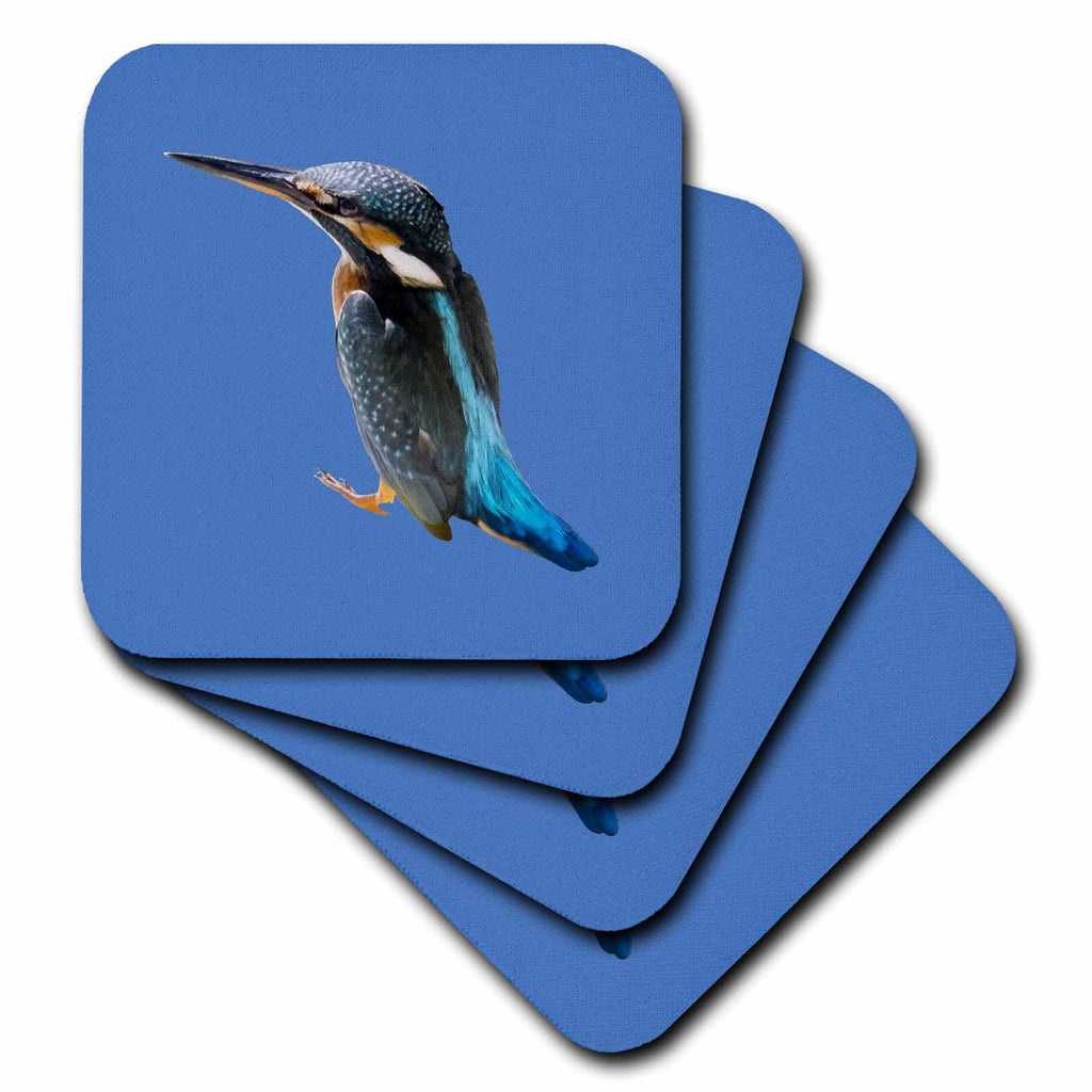 3dRose A Beautiful Diving Water Bird Vector - Coasters (cst-385220)