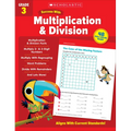 Scholastic Success with Multiplication & Division Grade 3 Workbook - Paperback