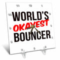 Desk Clock - Worlds Okayest Bouncer