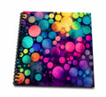 3dRose Colorful and Bright Bokeh Circles Background - Drawing Books (db-382779)