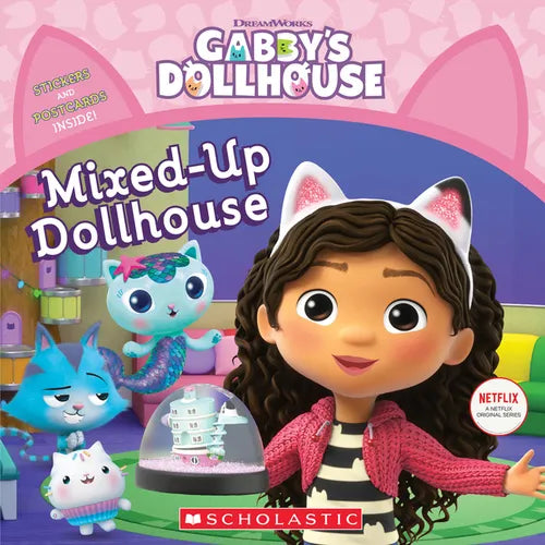 Mixed-Up Dollhouse (Gabby's Dollhouse Storybook) - Paperback