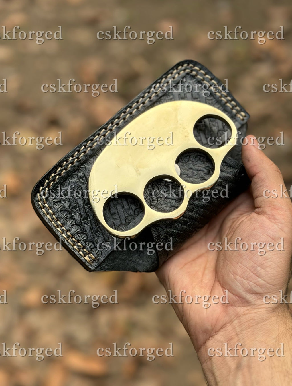 New Hand Casted Brass Knuckle