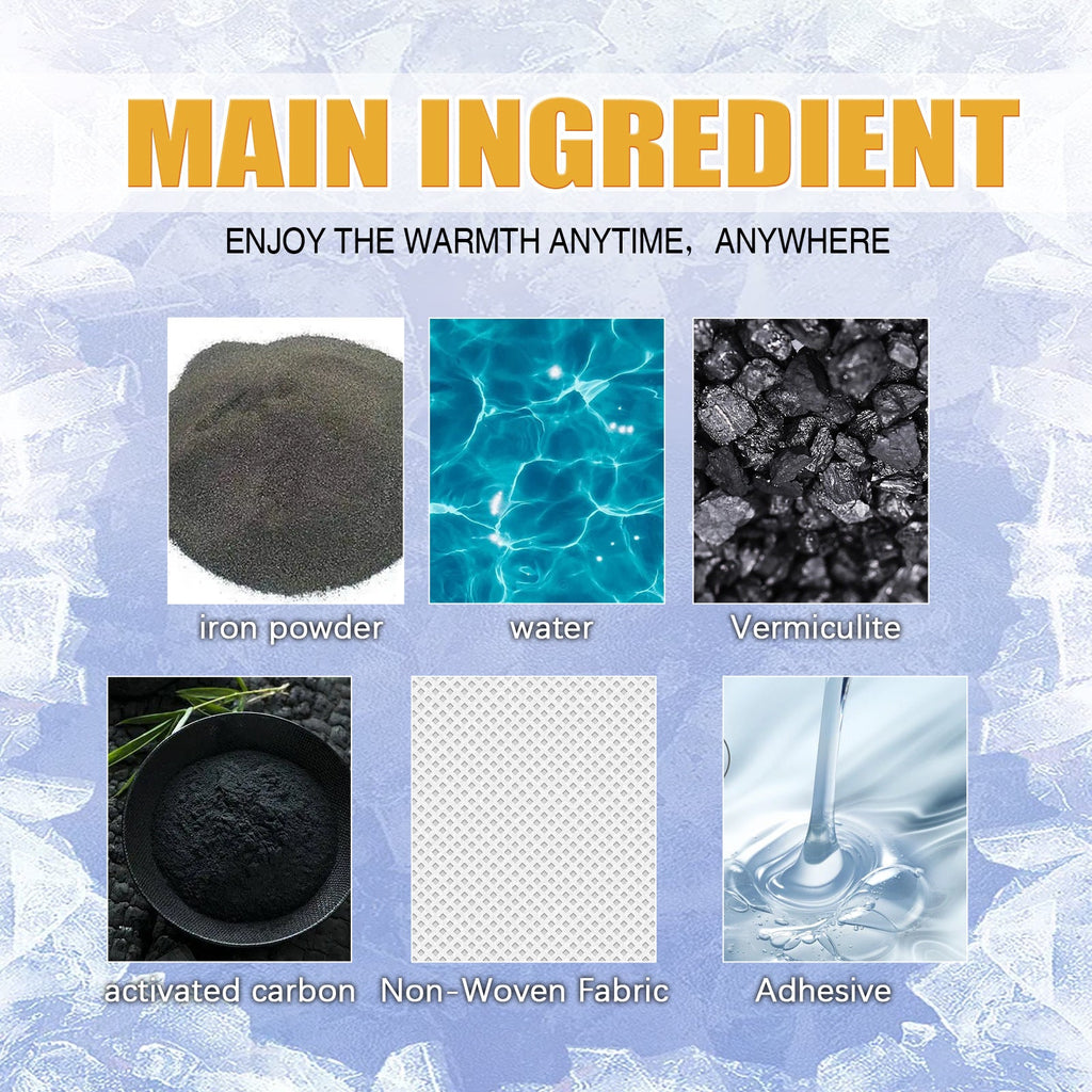 Hand Warmer Value Pack, Portable Warm Disposable Heating Baby Paste Winter Cold