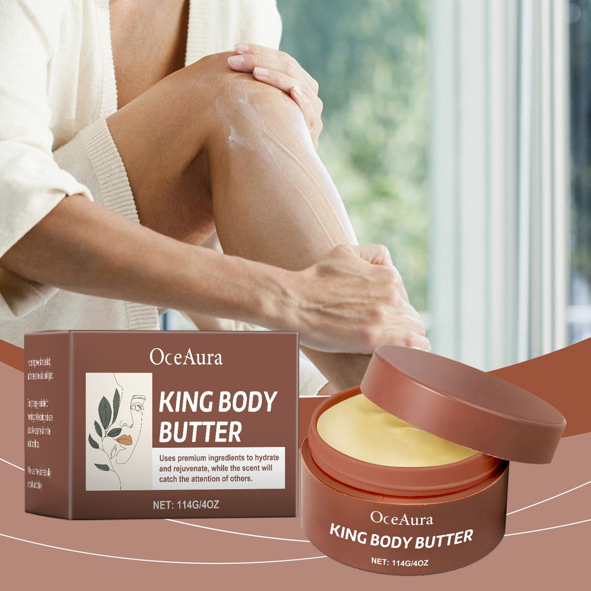 Shea Butter Moisturizer Hydrating Moisturizing Skin Care Relief Dry Soft Smooth Moisturizer