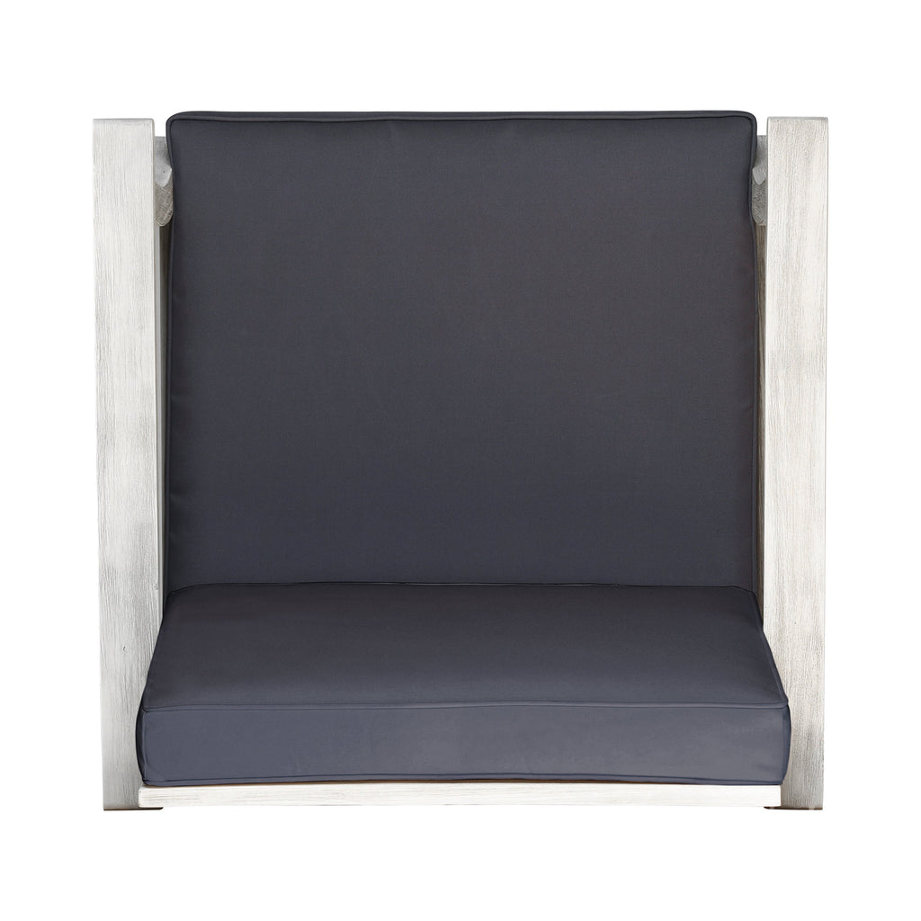 PERLA CLUB CHAIR, LIGHT GREY
