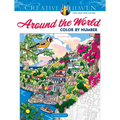 Creative Haven Around the World Color by Number - Paperback
