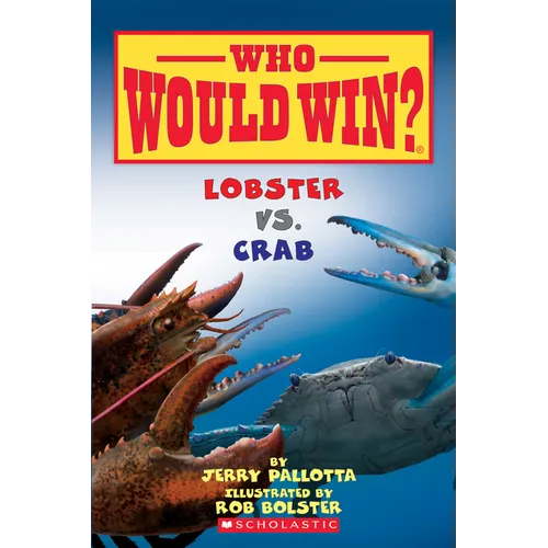 Lobster vs. Crab (Who Would Win?): Volume 13 - Paperback