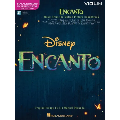 Encanto for Violin: Instrumental Play-Along - Paperback