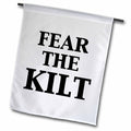 3dRose EvaDane - Funny Quotes - Fear The Kilt - Flags (fl_157383)