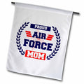 3dRose RinaPiro - Quotes - Air Force Mom. - Flags (fl_214611)