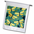 3dRose Dragonflies flit in a mid-century modern world - Flags (fl-383914)