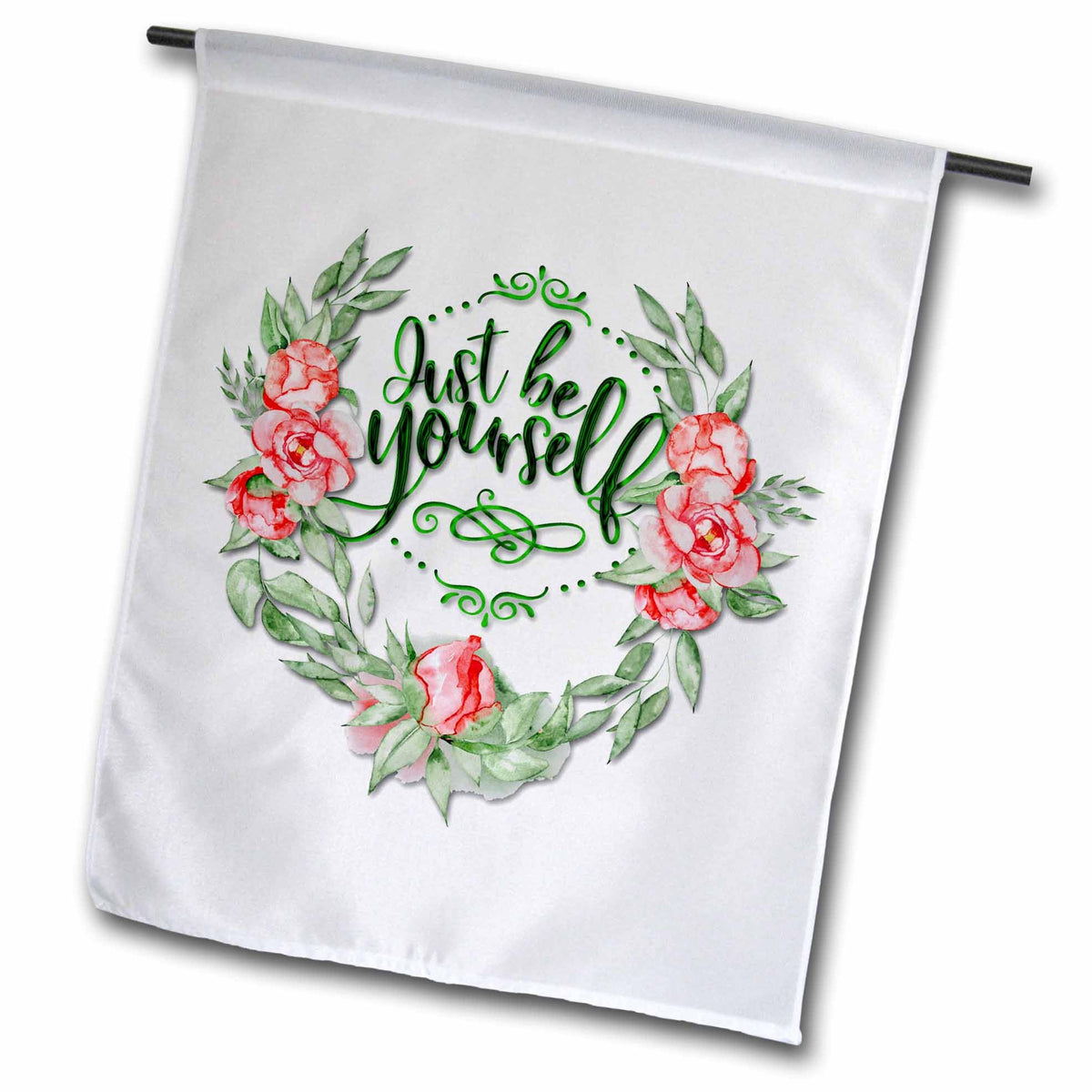 3dRose Be Yourself it is that simple, you will always be you be proud - Flags (fl-384436)