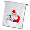 3dRose Merry Christmas DeeJay Santa Nonstop Remix - Flags (fl-384641)