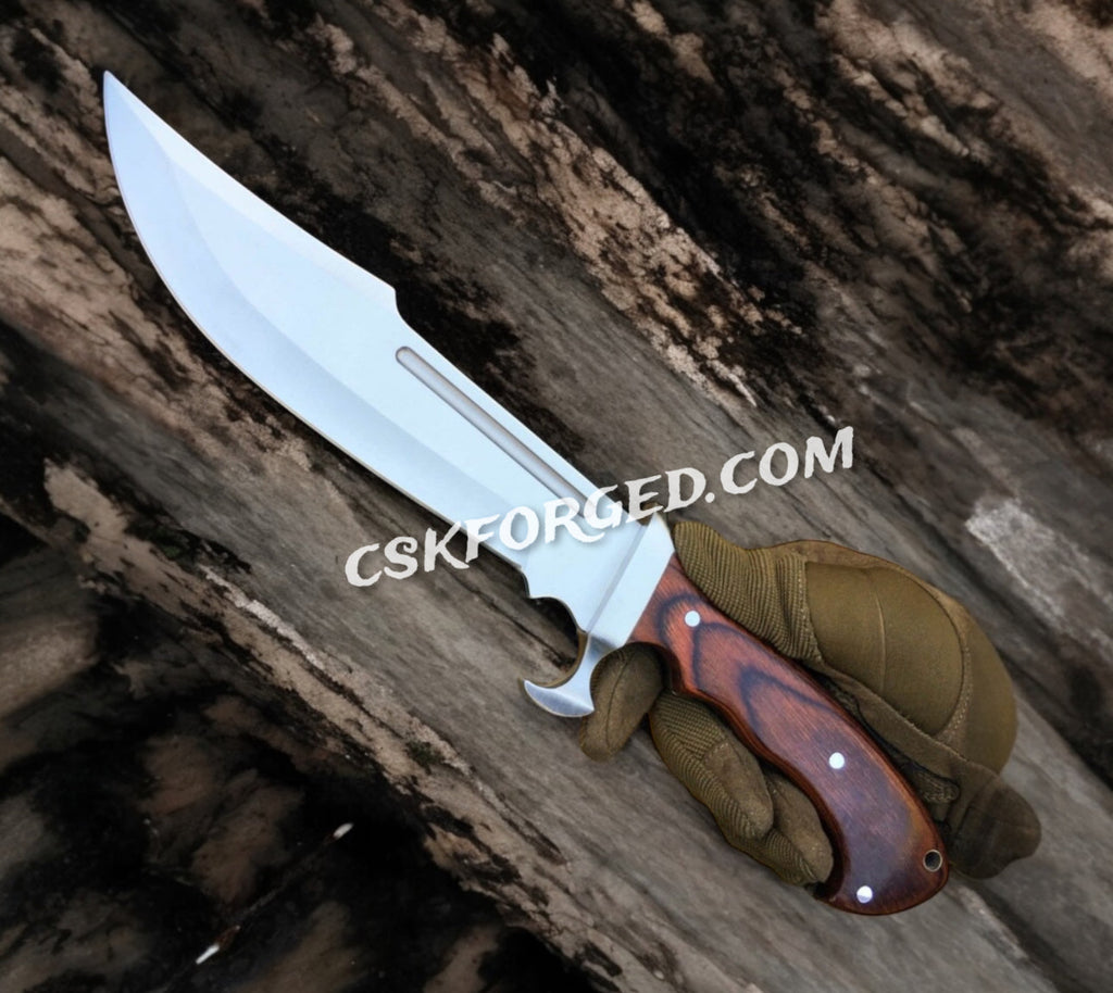 WOODLAND FIXED BLADE HUNTING KNIFE