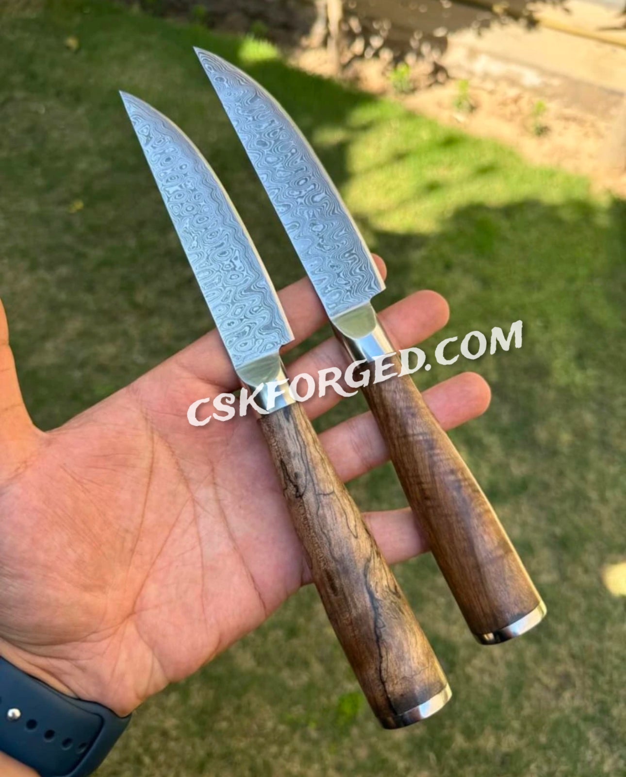 Japanese Damascus Steel Steak Knives – Precision-Crafted for Meat Lovers