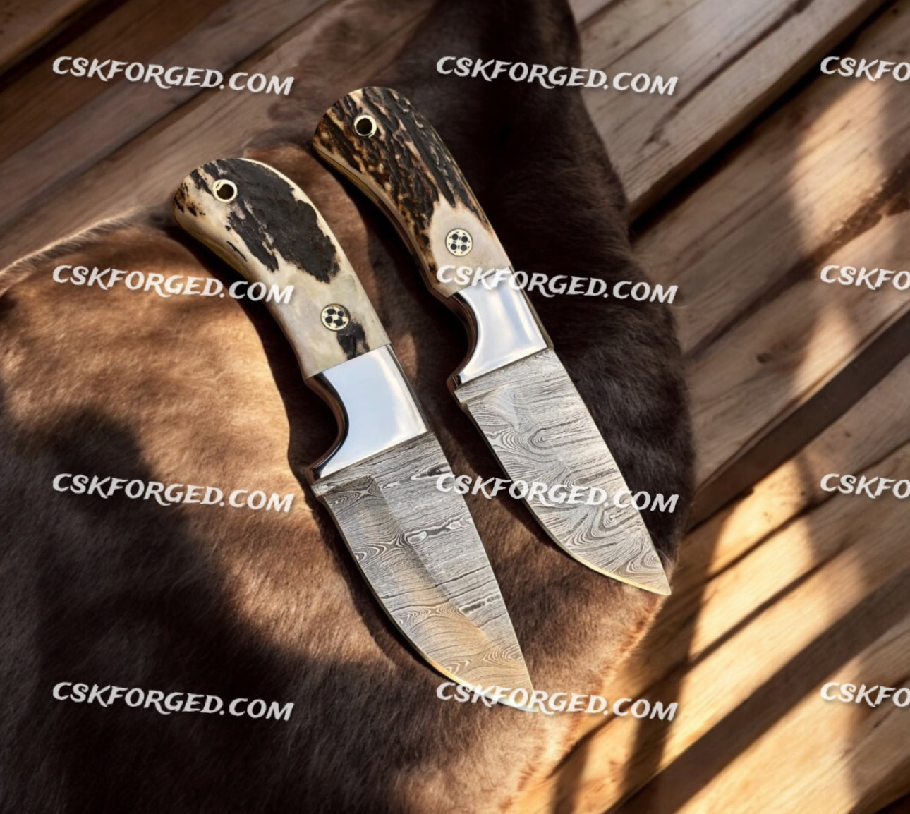 Frontier Ranger Custom Old West Knifes Set