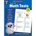 Scholastic Success with Math Tests Grade 3 Workbook - Paperback