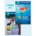 Ariel Is Fearless/Jasmine Is Helpful (Disney Princess) - Paperback