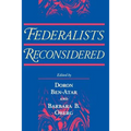 Federalists Reconsidered - Paperback