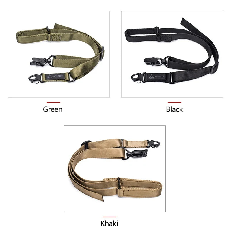 MS2  double point Tactical Multi-Mission Rifle Sling Gun Strap System Mount Set Suitable