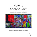 How to Analyse Texts: A Toolkit for Students of English - Paperback