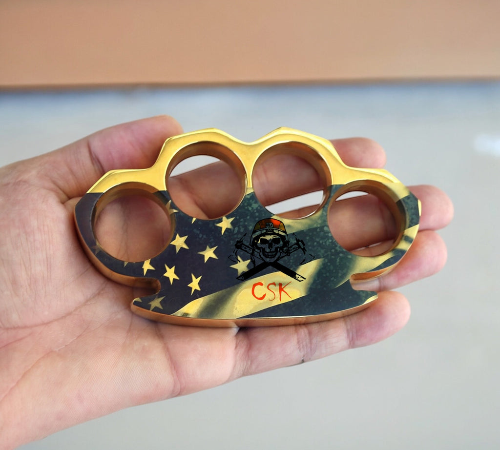 America Flag Brass Knuckle
