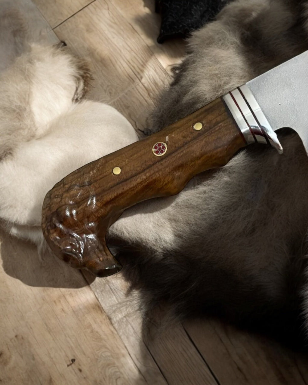 Handmade Eagle Head Hunting Knive