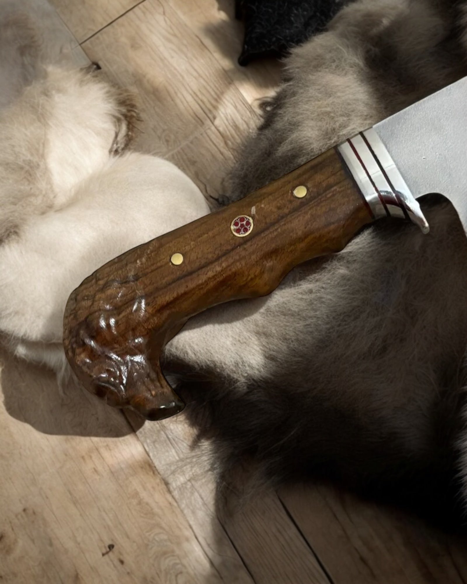 Handmade Eagle Head Hunting Knive