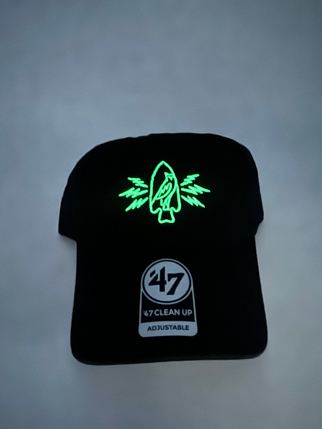 Glow in the Dark 47 Cleanup Hats (Arrowhead and Signal)