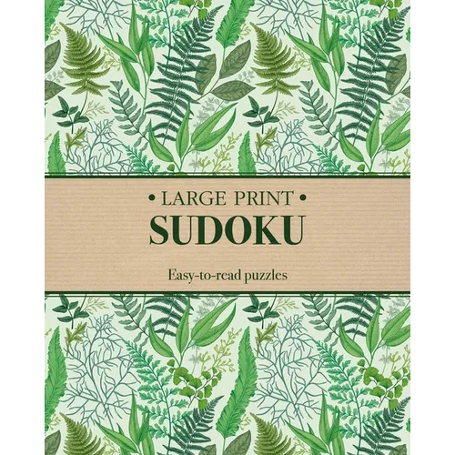 Large Print Sudoku: Easy-To-Read Puzzles - Paperback