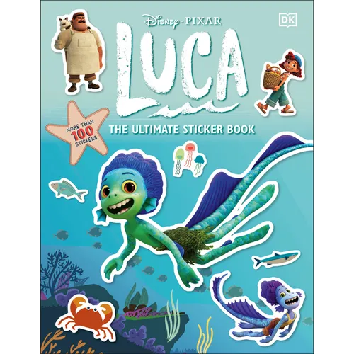 Disney Pixar Luca Ultimate Sticker Book - Paperback