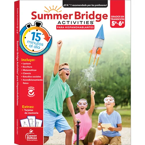 Summer Bridge Activities Spanish 5-6, Grades 5 - 6 - Paperback