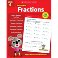 Scholastic Success with Fractions Grade 4 Workbook - Paperback