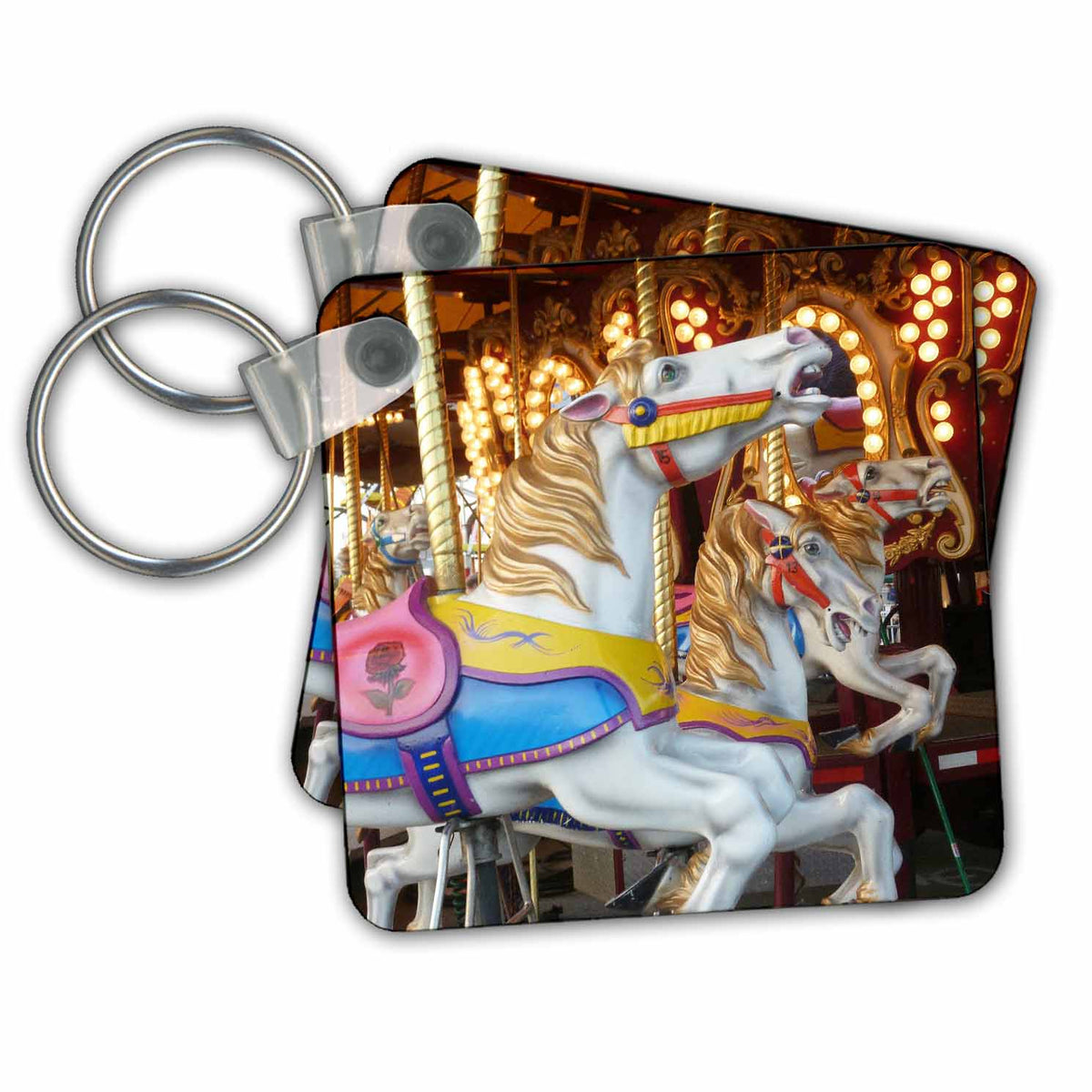Key Chain - Vintage Carousel Vintage
