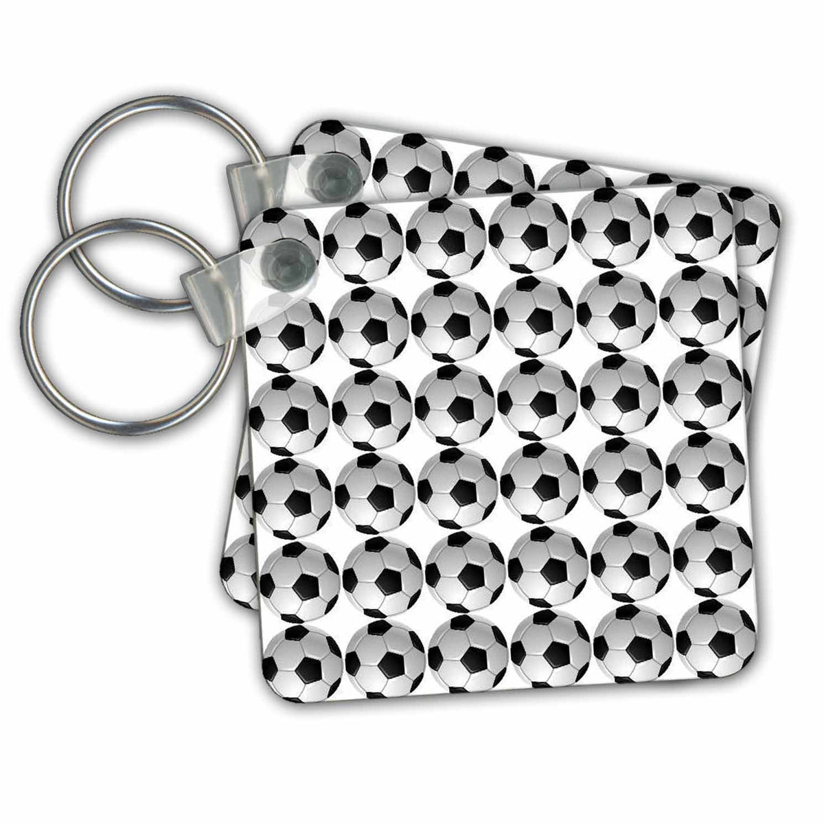 Key Chain - Soccer Ball Pattern Outdoor Sports Designs