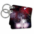 Key Chain - Washington Monument Fireworks Patriotic