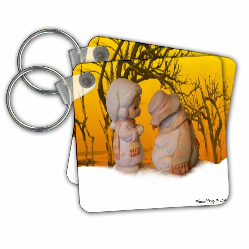 3dRose Key Chains A Christmas Wish (kc-14394-1)