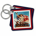 Key Chain - US Army Textured Patriotic