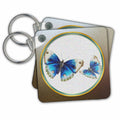 3dRose Key Chains Butterfly Couple (kc-14827-1)