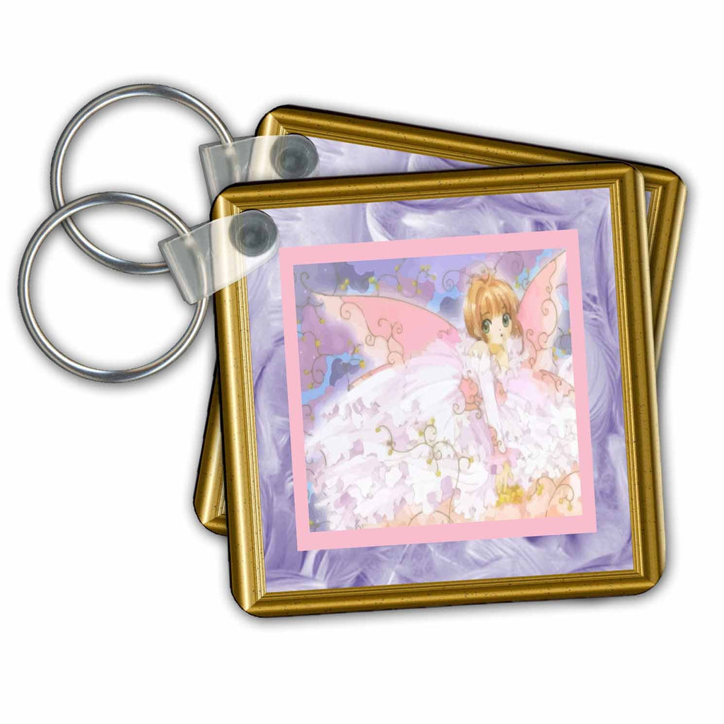 3dRose Key Chains Princess in Training (kc-14922-1)