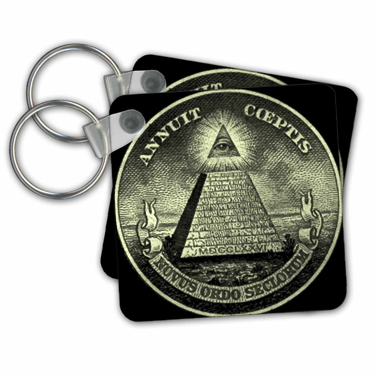 Key Chain - Illuminati Signs