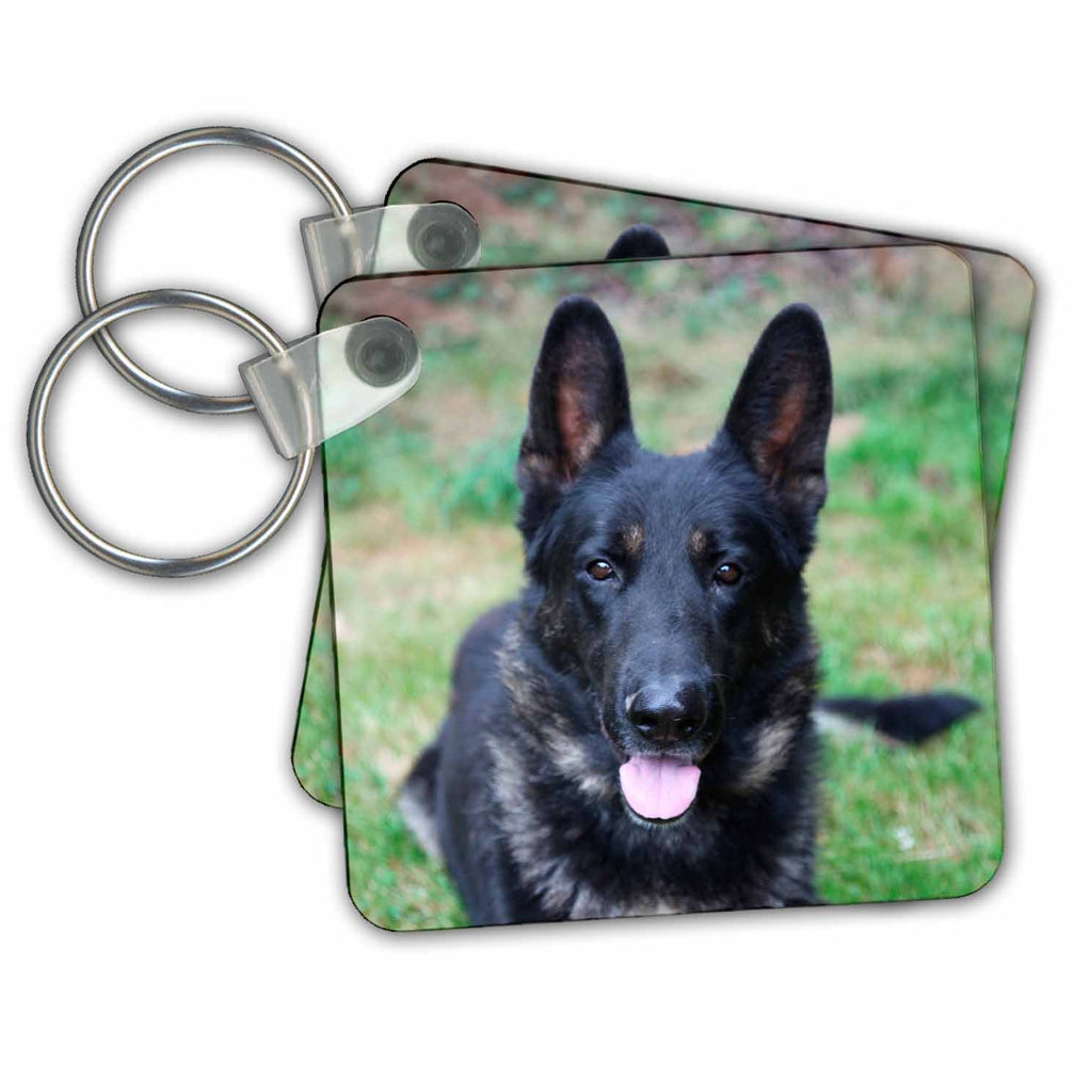 Key Chain - Dog - German Shepherd. Dogs