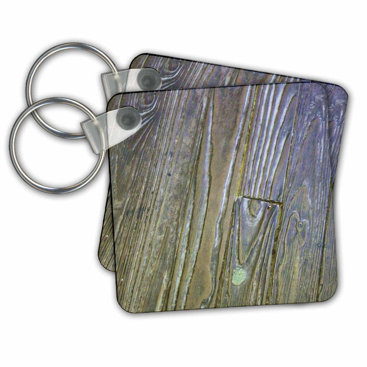 Key Chain - Rough Planks Designer Textures