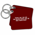 3dRose Key Chains Medication red (kc-21093-1)