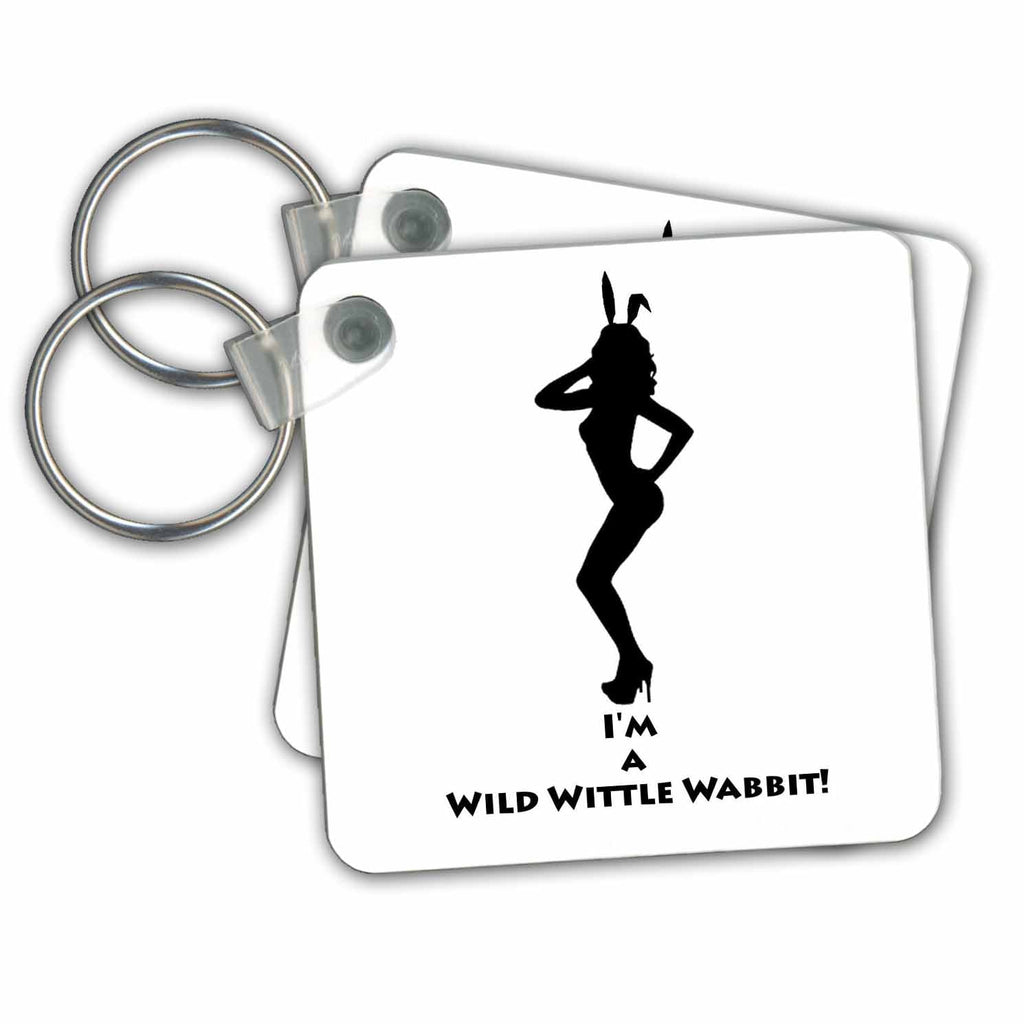 3dRose Key Chains Exotic Dancer Design (kc-211655-1)